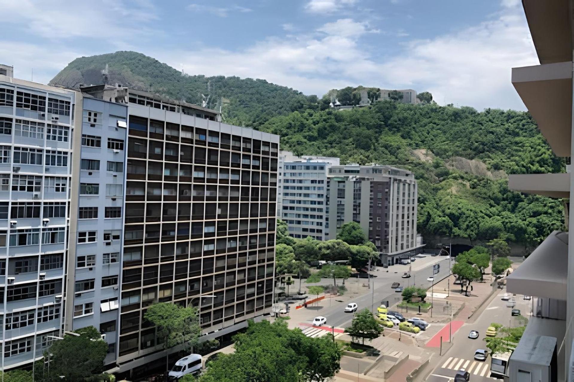 Apartamento Em Copacabana Com Vista Lateral Do Mar 里约热内卢 外观 照片